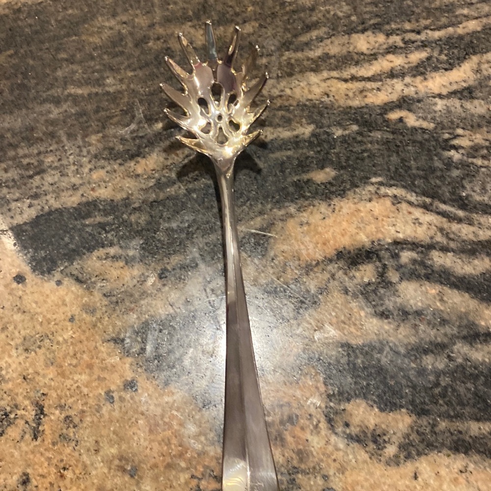 Silver Plated Spaghetti Server.